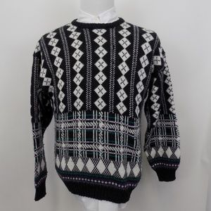 Concrete Mens Size L Sweater Vintage 90'